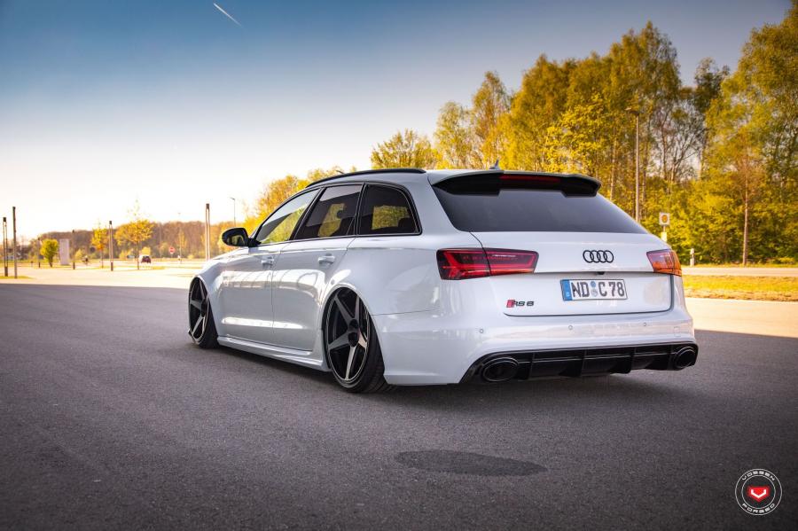  Audi RS6 Avant on Vossen Wheels (GNS-1) 2019 года  (фото 14 из 24)